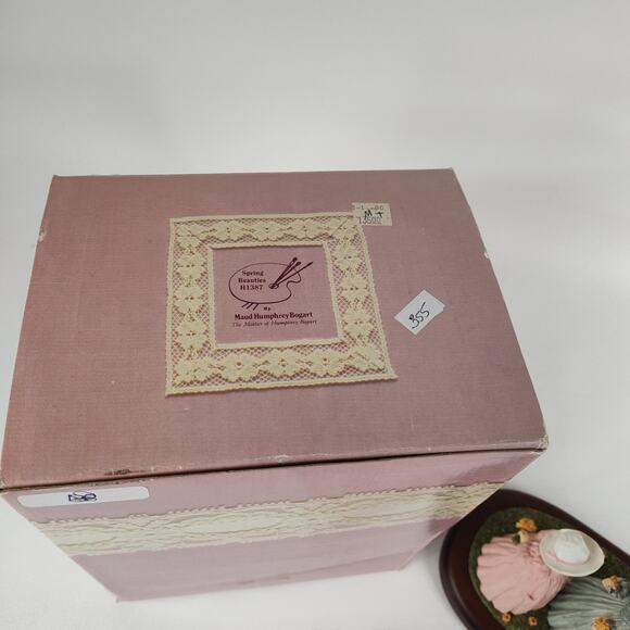 Maud Humphrey Bogart Spring Beauties Figurine Limited H1387 Certificate In Box - Picture 4 of 5